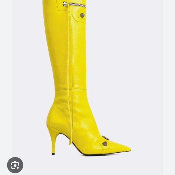 L'intervalle Beyonce 100% Leather Boots (BRAND NEW) - Picture 1 of 8